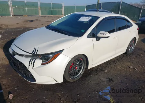 2020 Toyota Corolla Le из США, поврежденный, VIN JTDEPRAE4LJ025725